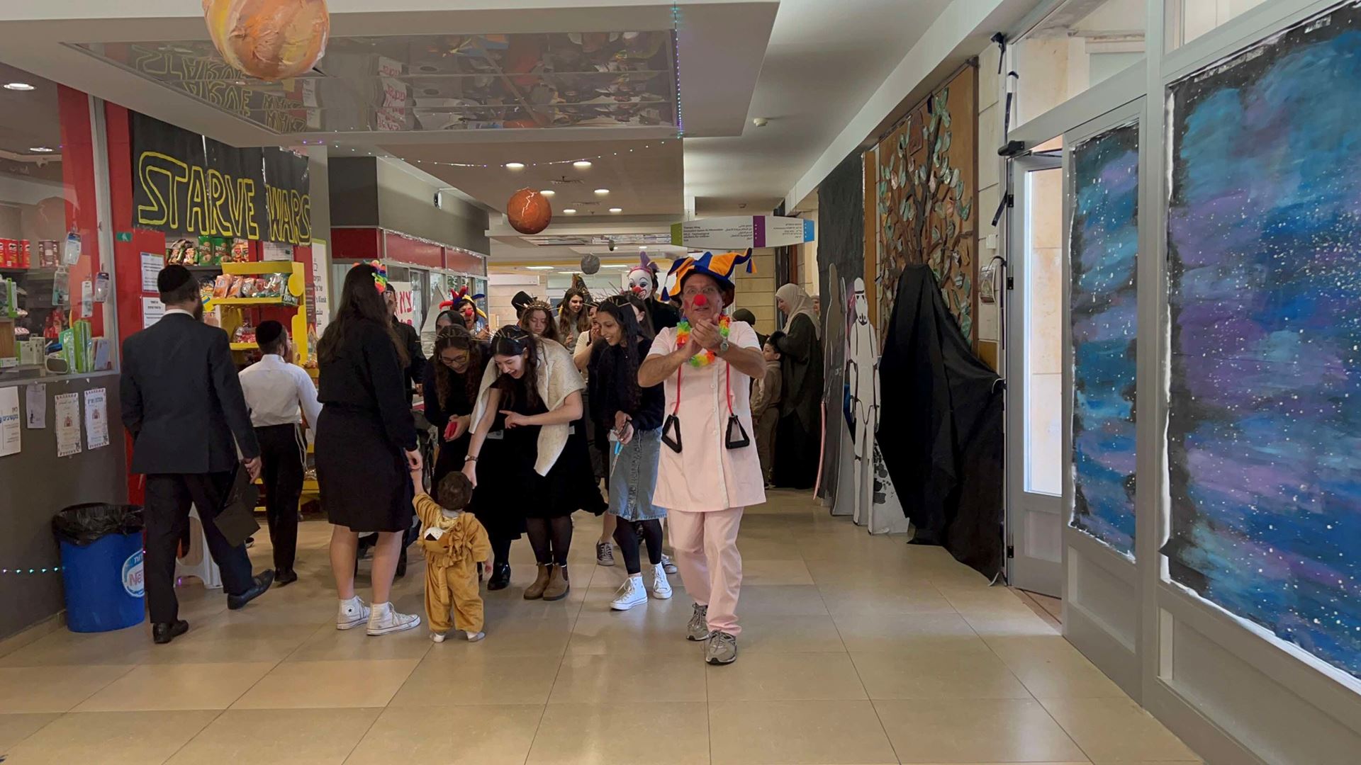 Purim at ALYN Hospital