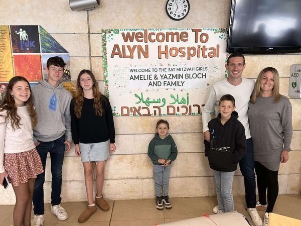 Special Visit of 4th Generation ALYN Hospital Supporters